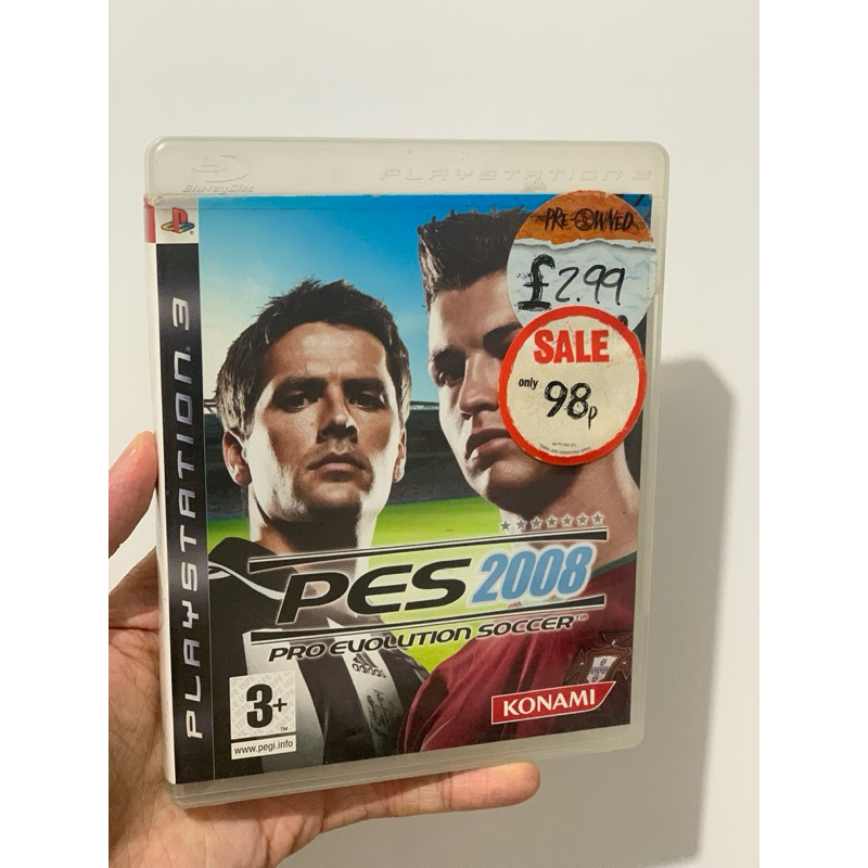 Pro evolution soccer 2008 PlayStation 3 mídia física