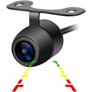 Câmera De Ré Universal Automotiva Borboleta Parachoque Com Visão Noturna Colorida Carro Caminhão Van