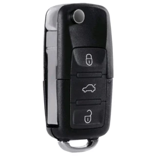 Carcaça Chave Canivete Para Modelo VW G5 Polo Fox Voyage Gol 3 Botões em Oferta na Shopee