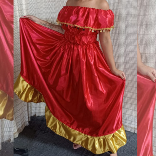 Saia com babado - Pombagira Lebara Umbanda e Candomblé