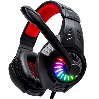 Fone Headset Gamer 7.1 Microfone Controle Profissional Jogo Pc Note Ps4 USB