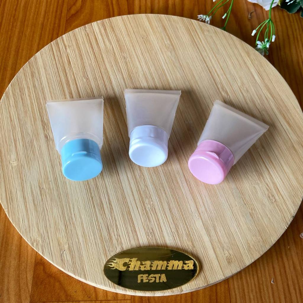 Bisnaga de plástico 30ml 10 unidades