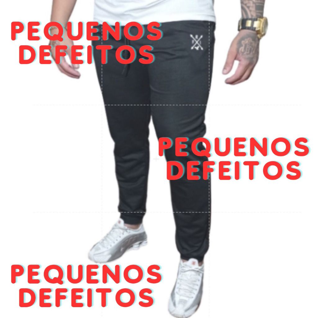 Calça Jogger Moletinho Pequenos Defeitos Segunda Escolha LD
