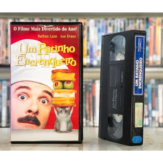 VHS Um Ratinho Encrenqueiro - DUBLADO - Nathan Lane - Original - Fita de Vídeo Filme - Comédia