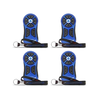 Kit Com 4 Controle Longa Distancia Jfa Azul K1200 Avulso Reposição