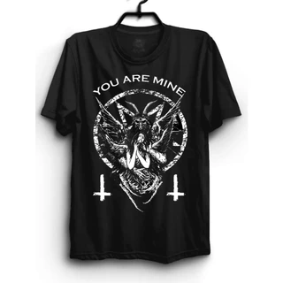 Camiseta Gotica You are mine 100% algodão