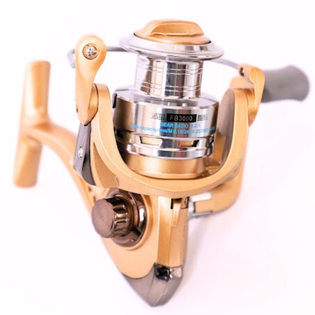 Molinete Pesca 6 Rolamentos anticorrosão infinito anti-reverso CMik 3000