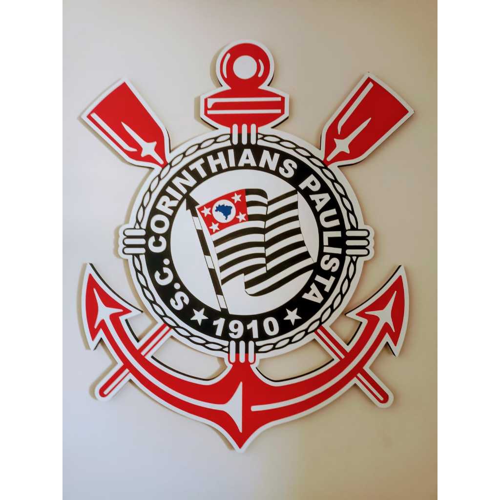 PLACA DECORATIVA CORINTHIANS 70CM