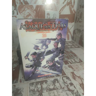 Mangá Ataque dos titãs / Attack on titan Volume 26