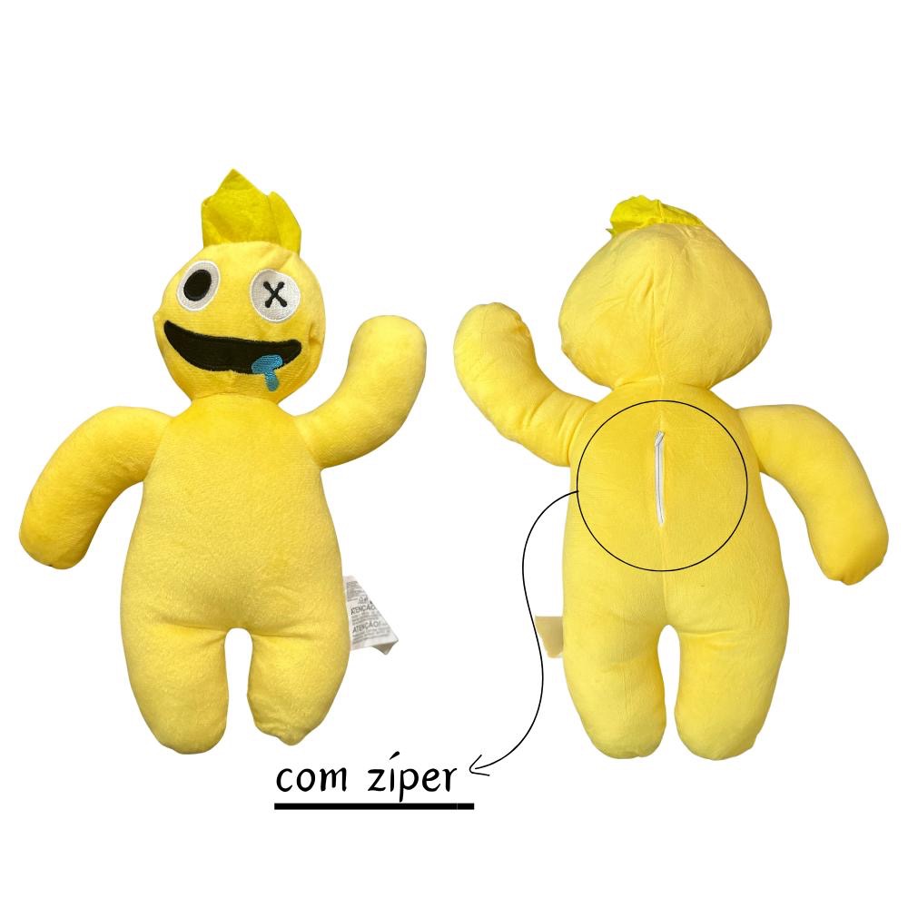 Boneco Pelúcia Rainbow Friends Grande 60cm Colorido Babão Jogo Roblox ...