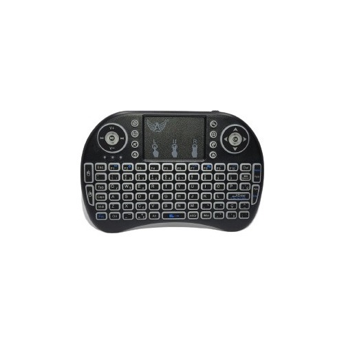 Mini Teclado Sem Fio Com Controle Bluetooth Smart Tv Pc Box
