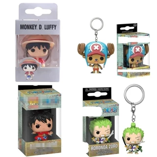 Action Figure Chaveiro One Piece PVC Luffy Tony Chopper Zoro Roronoa Luffytaro Colecionavel Funko