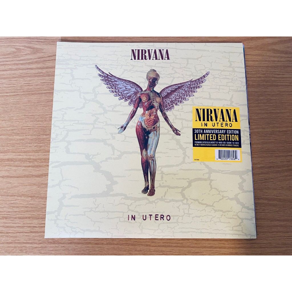 Nirvana Lp Duplo In Utero Lacrado Disco Vinil Grunge | Shopee Brasil