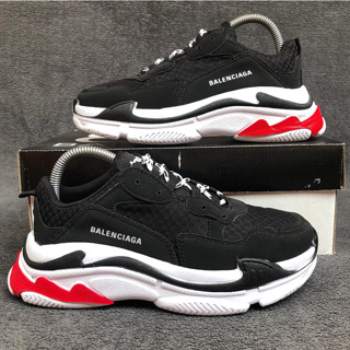 Tenis balenciaga best sale preto e branco