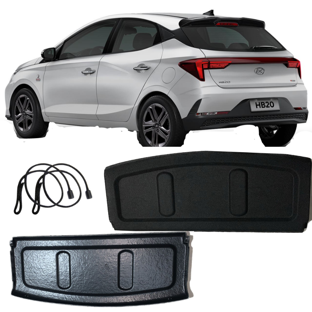 Tampão Porta Malas Hyundai Hb20/hb20x Hatch 2018 2019 2020 2021 2022 ...