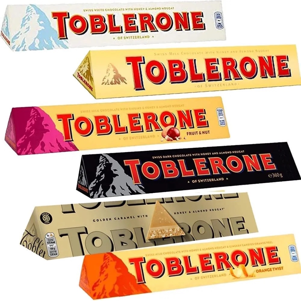 CHOCOLATE SUÍÇO TOBLERONE GIGANTE 360G - PRODUTO IMPORTADO
