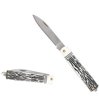 Canivete De Bolso Lâmina Estreita Inox Multiuso 18cm Corneta Ferramentas em Oferta na Shopee