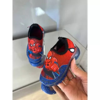 Tênis led Homem Aranha Luzinha