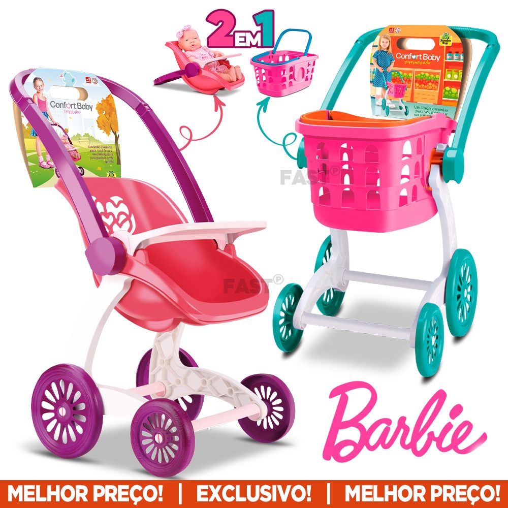 Barbie baby hot sale shopping