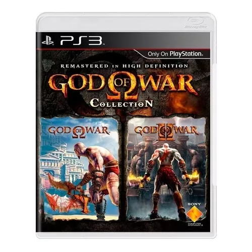 Jogo God Of War Collection - Usado - Ps3 - Midia Fisica