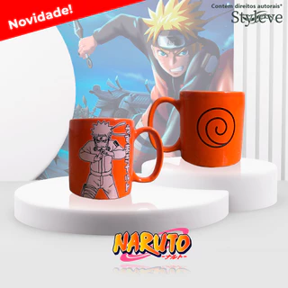 Naruto Shippuden Caneca ceramica Naruto e Itachi Anime