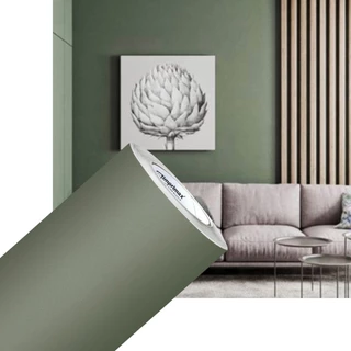 Vinil Adesivo Jateado Envelopamento Verde Khaki 6m x 60cm