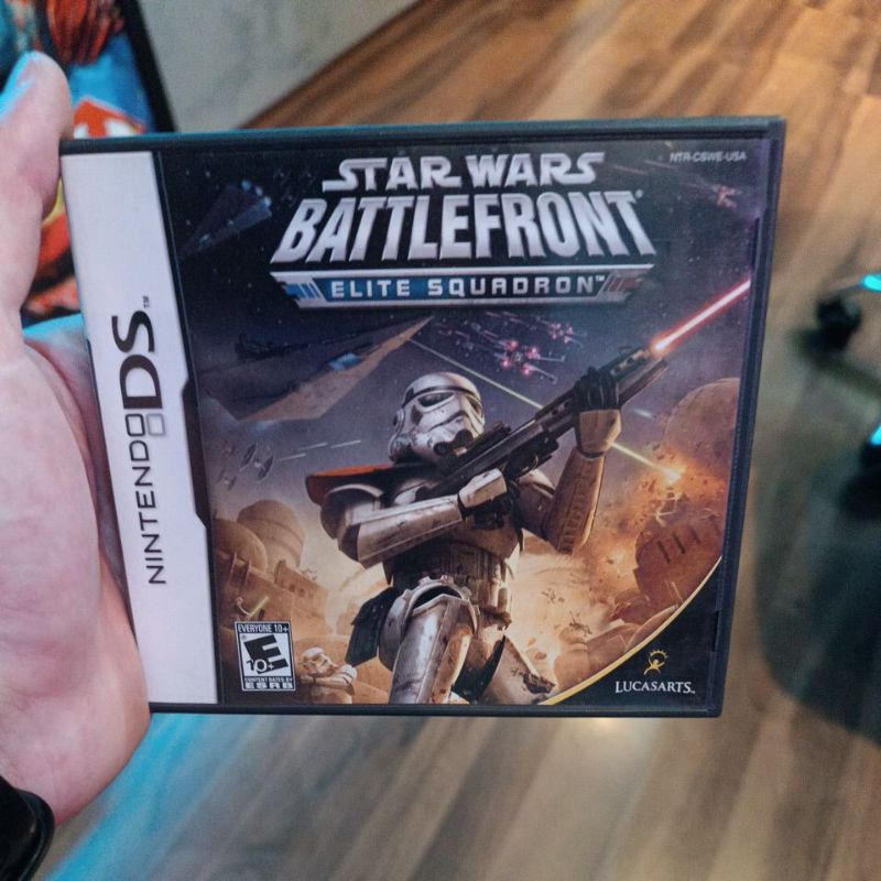 Jogo Nintendo DS Star Wars Battlefront Elite Squadron Shopee Brasil