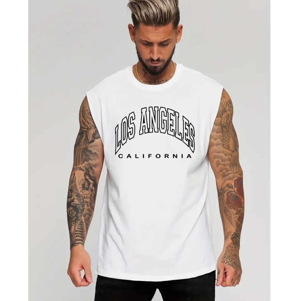 CAMISETA REGATA OVERSIZED STREETWEAR SPORT CORES NOVAS LANÇAMENTO
