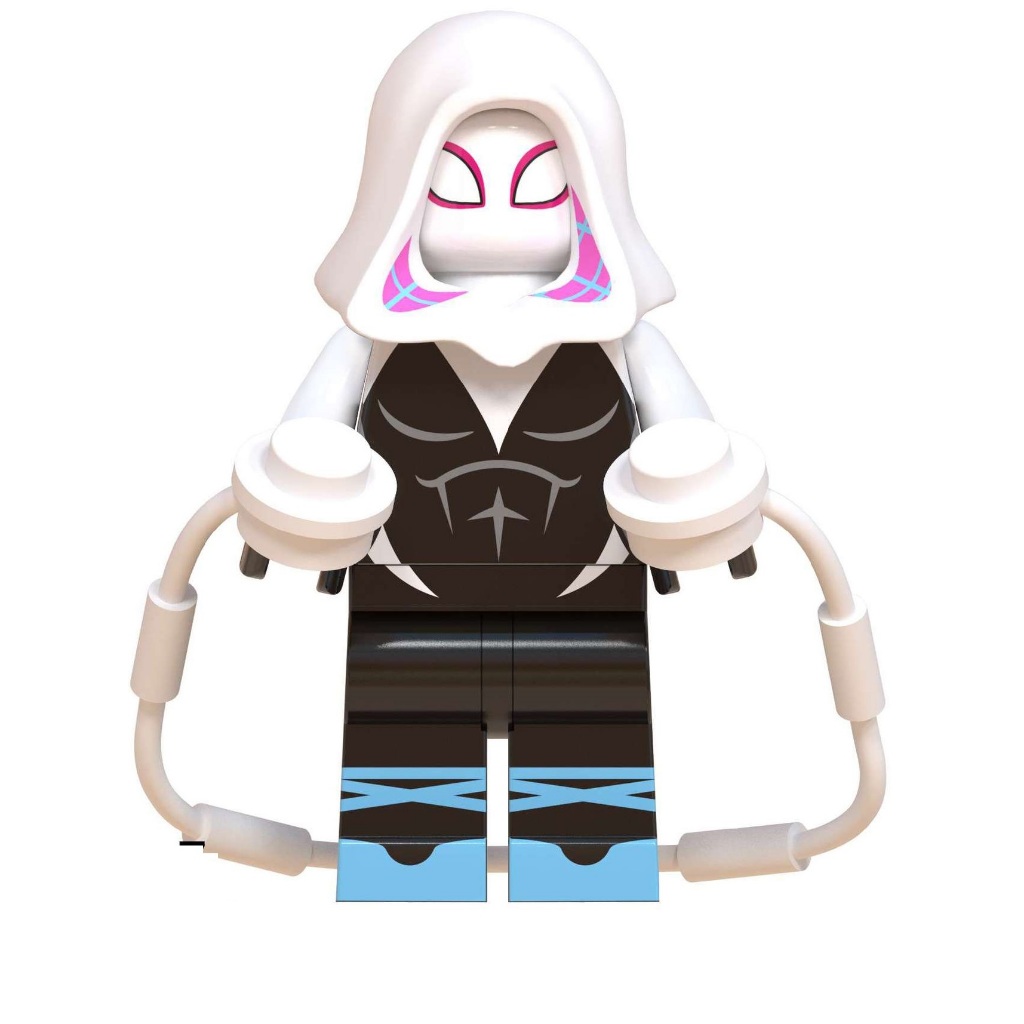 Marvel Gwen Stacy (1013) Bonecos Minifigures Blocos de Montar Compatível |  Shopee Brasil