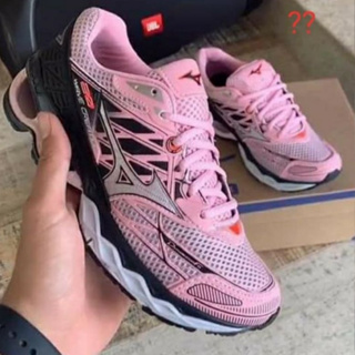 Tênis mizuno wave creation best sale 18 feminino prata e rosa