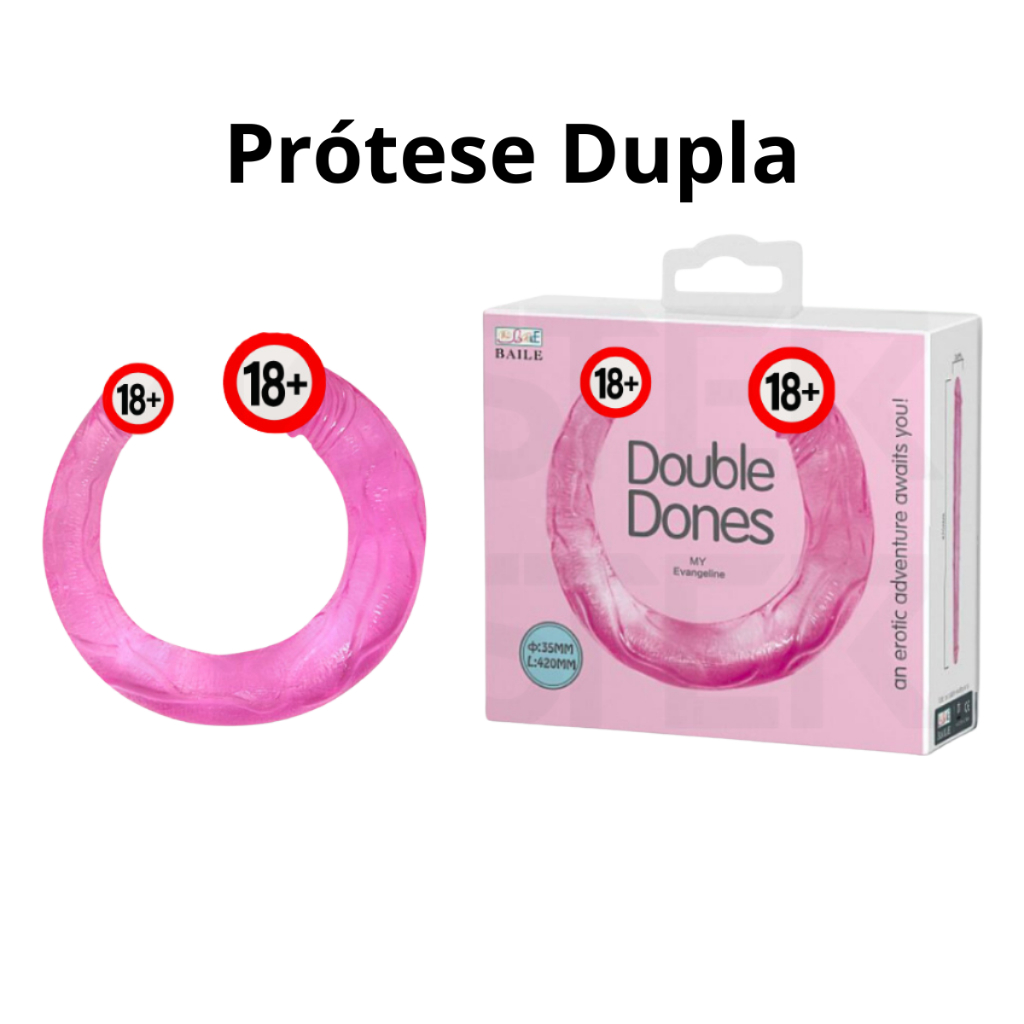 Dildo Protese jelly Realístico Duplo 44cm casal, lésbicas - Pênis Hawaiano  Prótese Ponta Dupla para Uso Simultâneo Casal em Silicone 44cm X 3,5cm |  Shopee Brasil