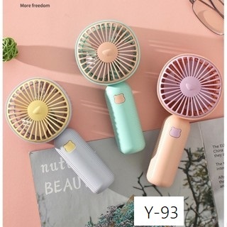 mini Ventilador Elétrico Recarregável Portátil USB De Carregamento