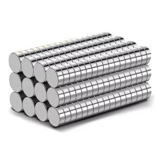 Ímã Neodímio Ø 6x3 mm N35 50/100/200PÇS