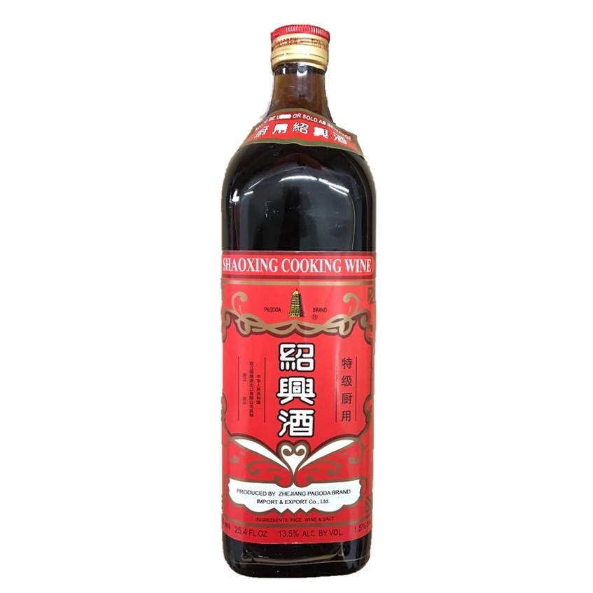 Vinho de Arroz Shaoxing Cooking Wine Shao Xing Culinário