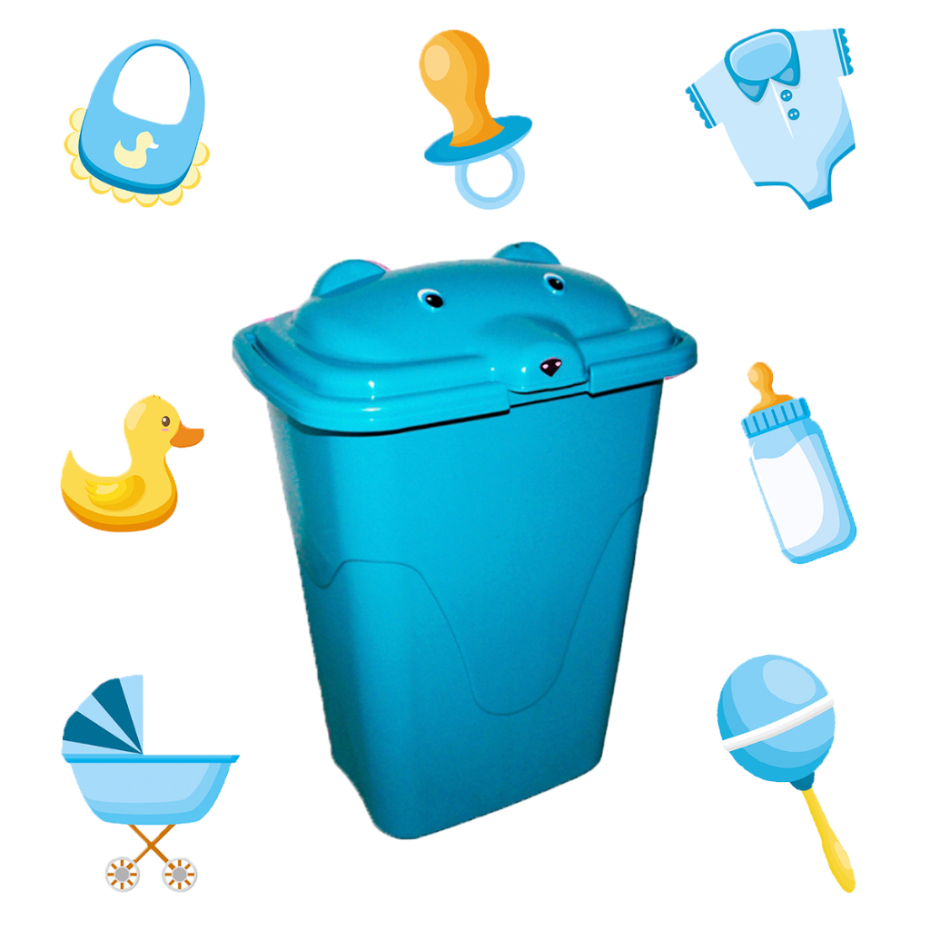 Cesto de Roupas Suja Infantil Bebe Nenem Organizador Multiuso Kids Para ...