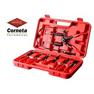 Kit Alicates de Remoção de Mangueira c/ 11 Peças: Precisão Garantida - Corneta