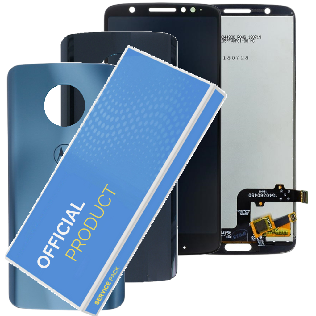 DISPLAY LCD TOUCH SCREEN NERO FRAME ORIGINALE MOTOROLA MOTO E32S 2022