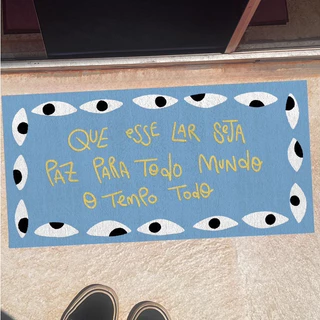 Tapete Que esse Lar seja Paz