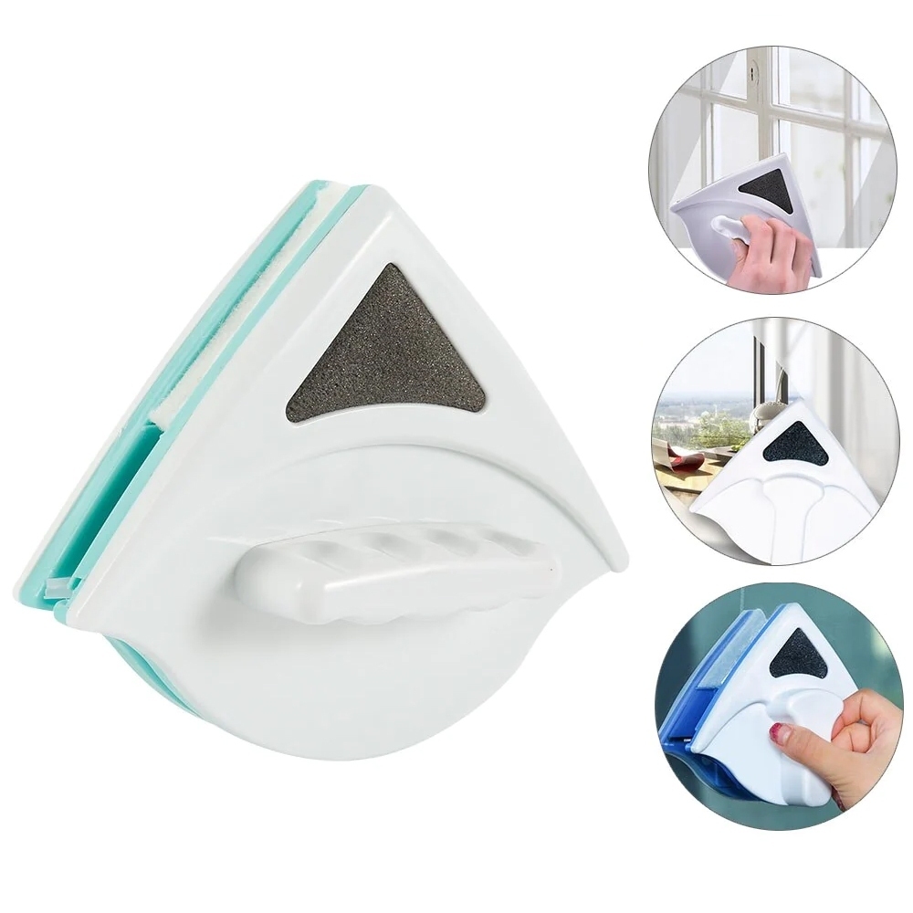 Limpador de Vidro Magnético Aquários Janelas Rodo Mágico Super Imã