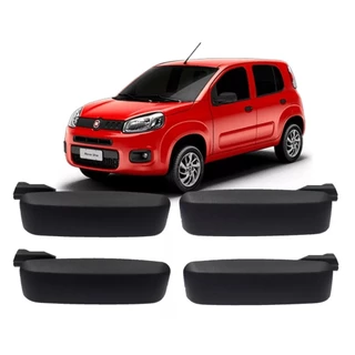Kit Maçaneta / Puxador Externo Novo Uno Vivace 2010 A 14 4 Peças