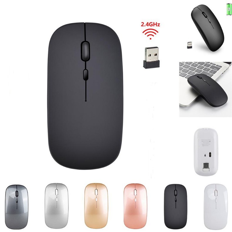 Mouse 2.4Ghz Transmissão Sem Fio Scroll Ergonômica Pilha ENVIO IMEDIATO