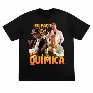 Camiseta Eu Faço Química Faculdade Meme