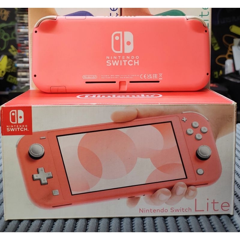 Console Nintendo Switch Lite Semi-Novo Desbloqueado Com 128gb