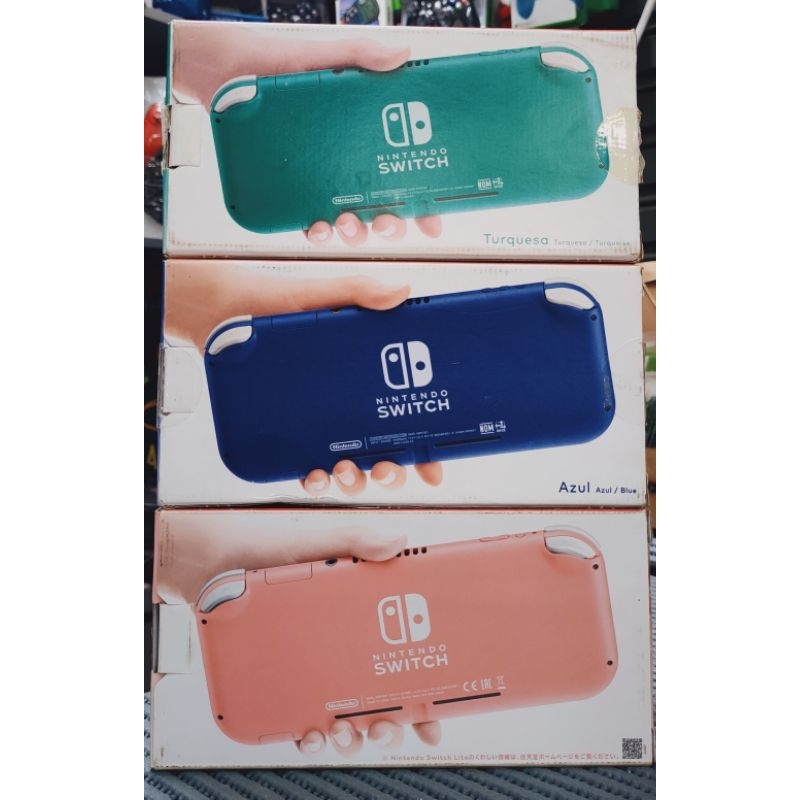 Console Nintendo Switch Lite Semi-Novo Desbloqueado Com 128gb
