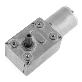 Micro Motor 12v Dc 18a210rpm Com Caixa Redução Reversível