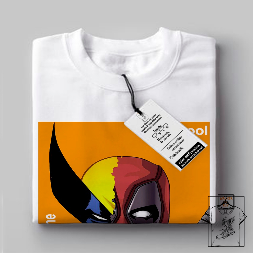 Camiseta Deadpool e Wolverine