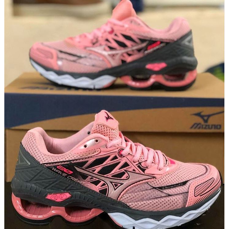 Tênis da best sale mizuno rosa