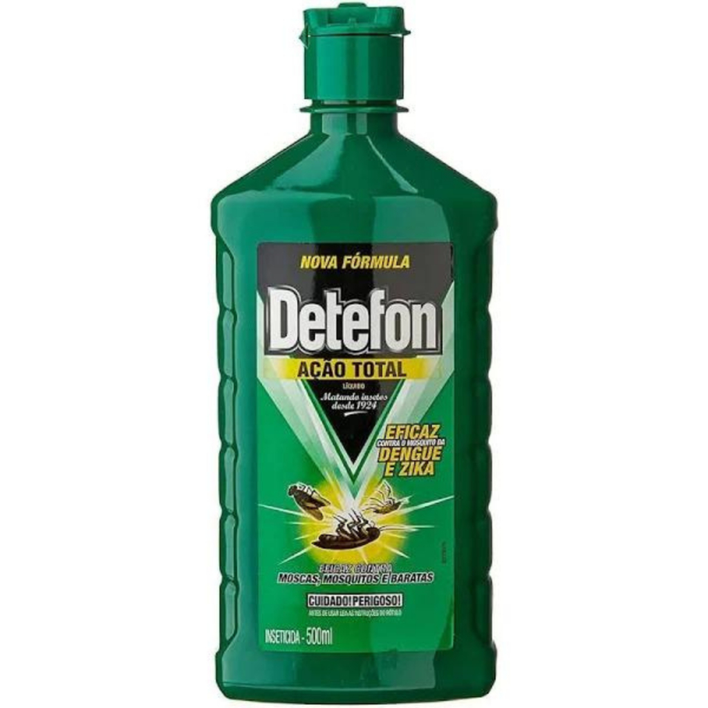 Inseticida Líquido Detefon Ação Total - 500 ml | Shopee Brasil