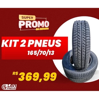 Pneu aro 13 165/70/13 KIT COM DOIS PNEUS QUEIMA DE ESTOQUE, VENHA CONFERIR !!!