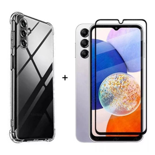 Capa Capinha Anti Queda + Película Para Samsung A14